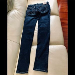 True  religion skinny denim jeans size 28